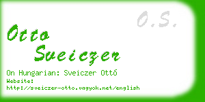 otto sveiczer business card