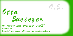 otto sveiczer business card